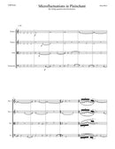Microfluctuations in Plainchant (for string quartet)- Set of score, parts, and electronics