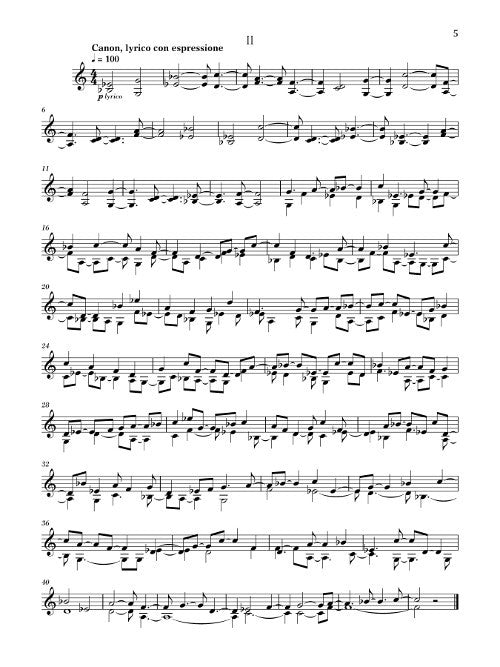 for Solo Violin