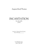 Incantation (cello version)