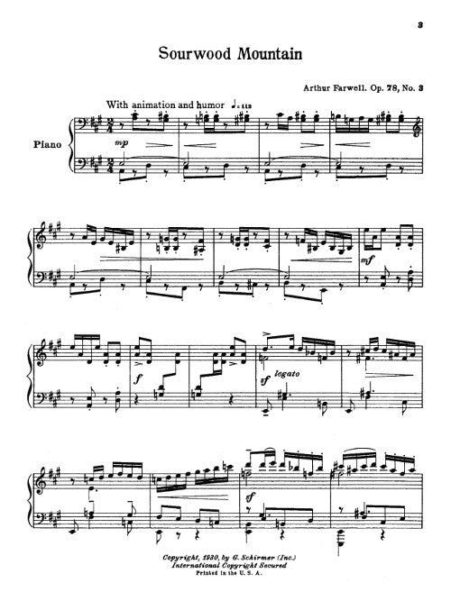 Sourwood Mountain, Op. 78, No. 3