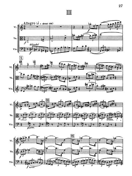 String Trio, Op. 63