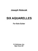 Six Aquarelles