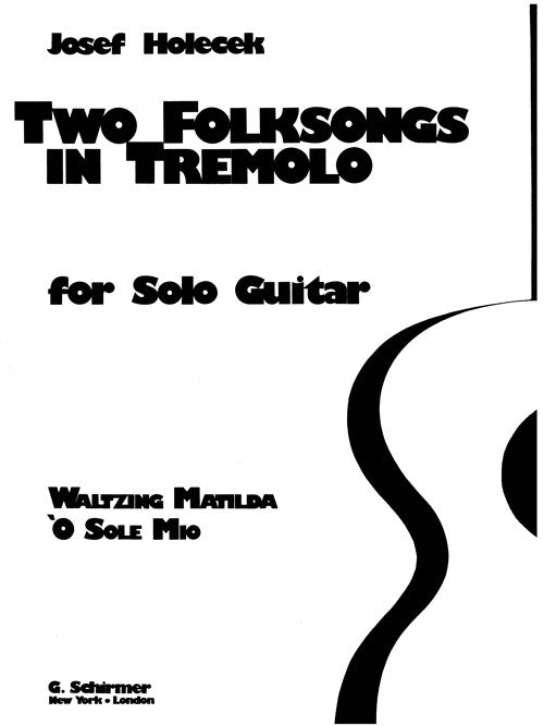 Two Folk Songs in Tremolo