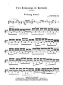 Two Folk Songs in Tremolo