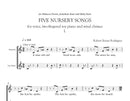 Five Nursery Songs
