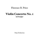 Violin Concerto No. 1 (piano reduction)