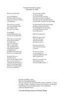 You Must Feel With Certainty