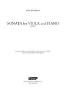 Sonata for Viola and Piano