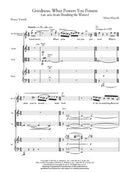 Goodness, What Powers You Possess (for tenor and ensemble, from Breaking the Waves) - Digital (Not Printable)