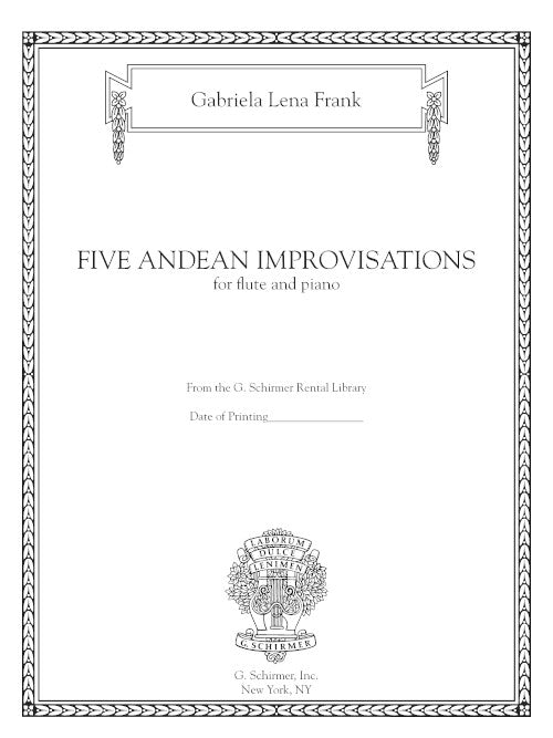 Five Andean Improvisations