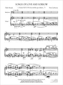 Songs of Love and Sorrow (for baritone and piano)
