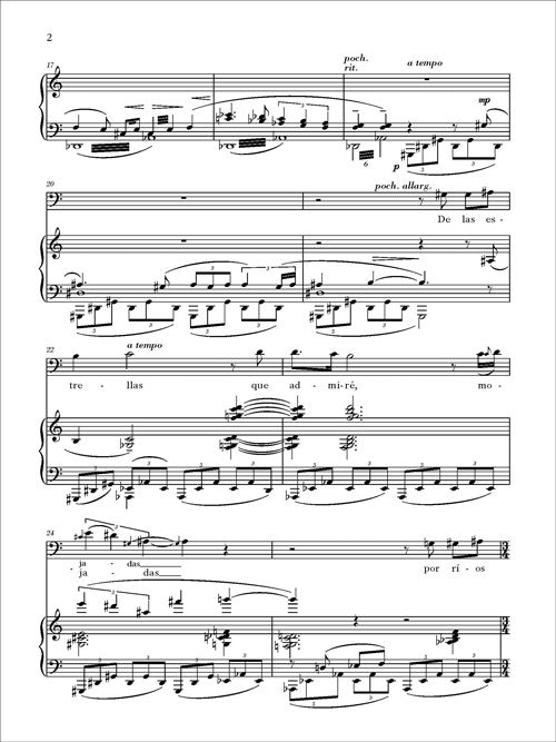 Songs of Love and Sorrow (for baritone and piano)
