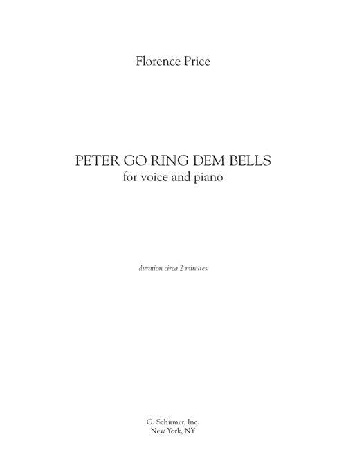 Peter Go Ring dem Bells