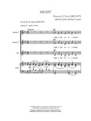 Night (on texts of Bessie Mayle)