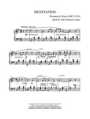 Meditation for piano