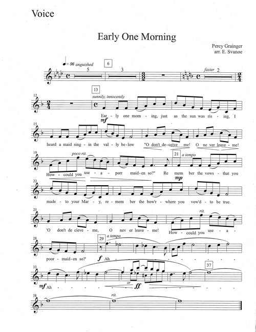 Four Grainger Songs