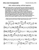 Mild, Medium-Lasting, Artificial Happiness (for any quartet of similar instruments)