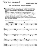 Mild, Medium-Lasting, Artificial Happiness (for any quartet of similar instruments)