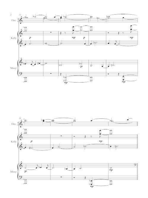The Night Ahead and No Real Fate (for piano 4-hands)