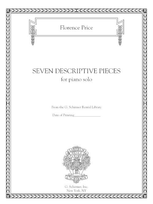 Seven Descriptive Pieces