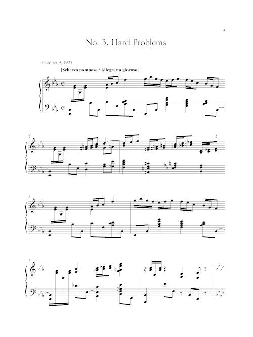 Seven Descriptive Pieces
