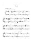 Six Pieces for Piano Solo