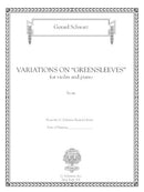 Variations on Greensleeves