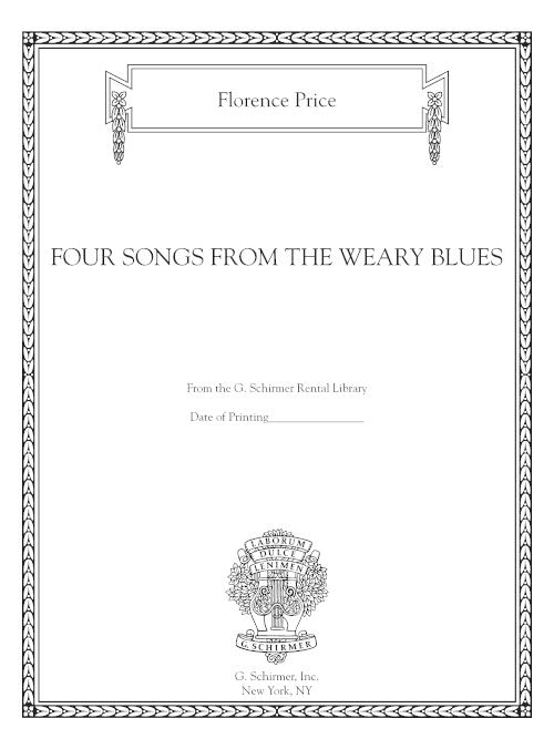 Four Songs from The Weary Blues