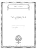Prelude for Paul