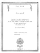 Mektoub (It Is Written, from Song from the Uproar)