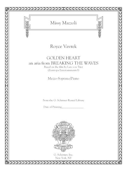 Golden Heart (from Breaking the Waves)