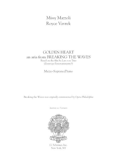 Golden Heart (from Breaking the Waves)