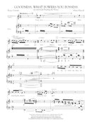 Goodness, What Powers You Possess (for tenor and piano, from Breaking the Waves)