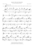 Map of Jan's Body (from Breaking the Waves)