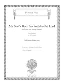 My Soul's Been Anchored in the Lord (score and parts)