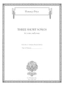 Three Short Songs