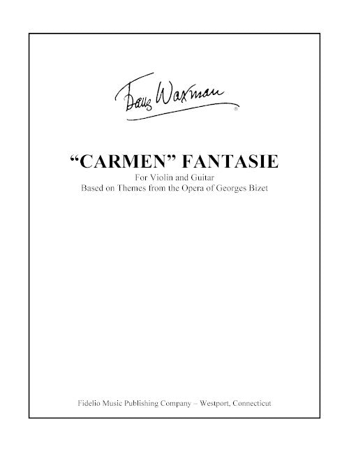 Carmen Fantasie - for violin and guitar