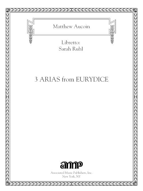 Three Arias from Eurydice