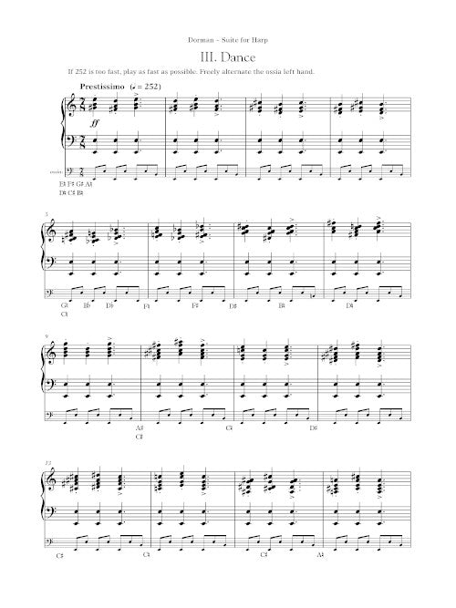 Suite for Harp