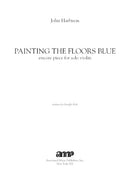 Painting the Floors Blue