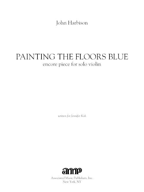 Painting the Floors Blue