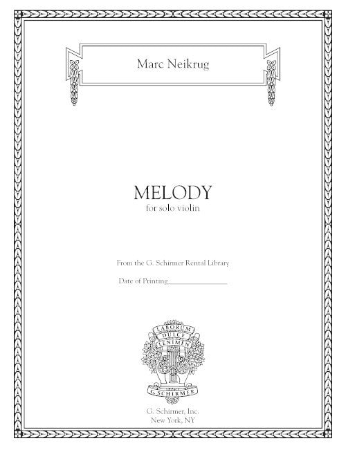 Melody