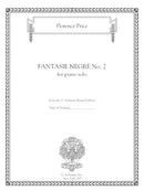 Fantasie nègre No. 2 in G Minor