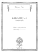 Impromptu No. 1 for piano