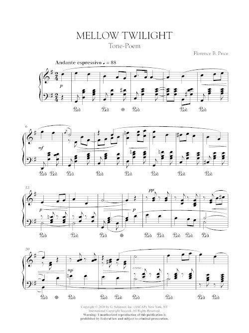 Mellow Twilight (Tone-Poem)