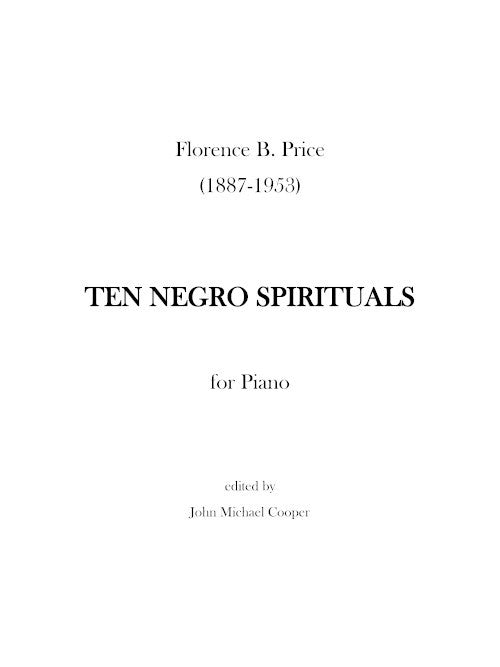 Ten Negro Spirituals