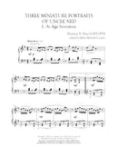 Three Miniature Portraits of Uncle Ned