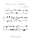 To a Certain Pair of Newlyweds