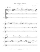 The Song of Names for Three Violins