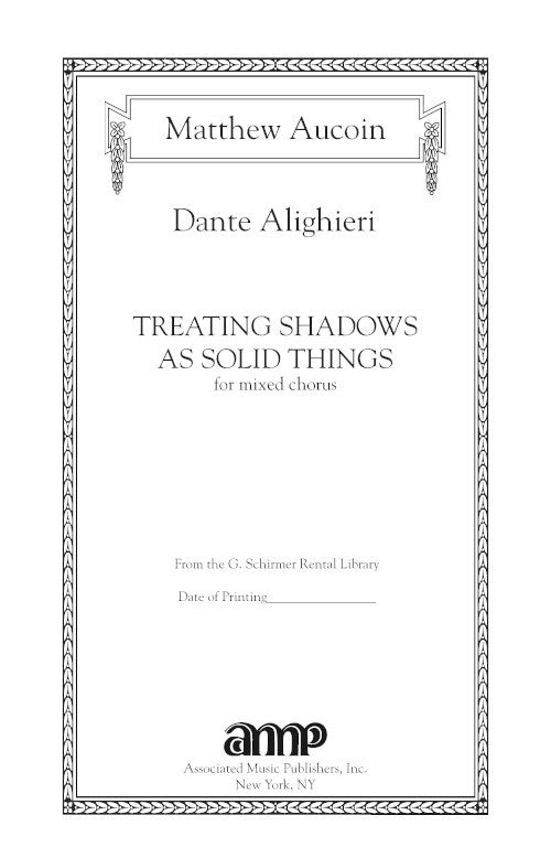 Treating Shadows as Solid Things